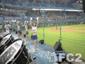 動画:16/09/15桃園國際棒球場Lamigo統一戦Lamigirls陳金峰選手応援①